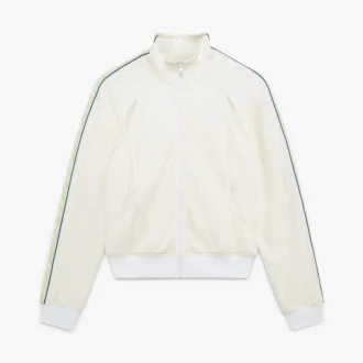Chaqueta deportiva con cremallera White Laurel