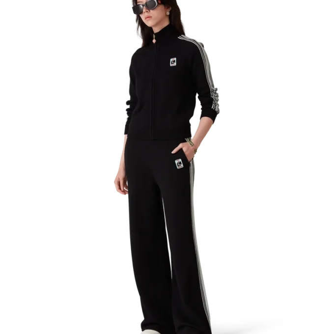 Chaqueta deportiva de punto merino Chaqueta deportiva de punto merino