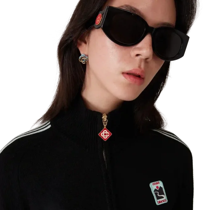 Chaqueta deportiva de punto merino Chaqueta deportiva de punto merino