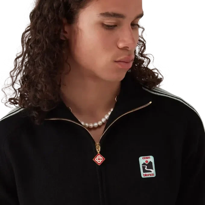 Chaqueta deportiva de punto merino