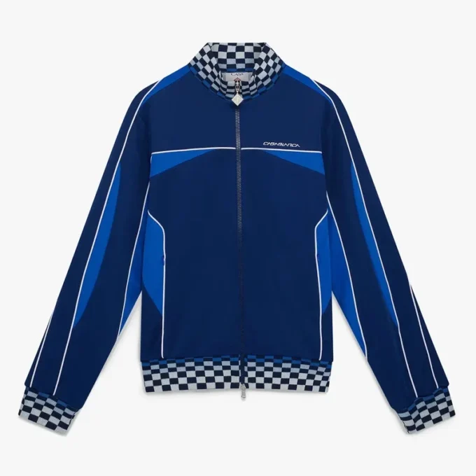 Chaqueta deportiva de tricot Cyber azul marino Chaqueta deportiva de tricot Cyber azul marino
