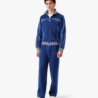 Chaqueta deportiva de tricot Cyber azul marino