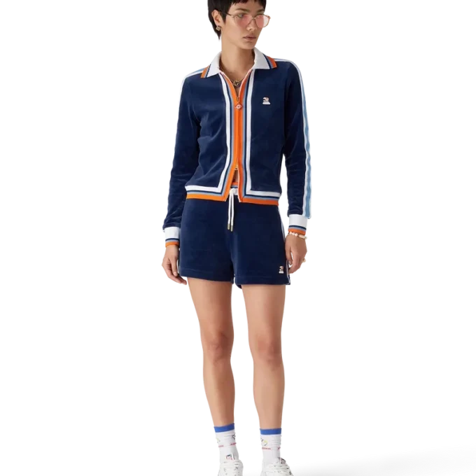 Chaqueta deportiva Montagne de terciopelo