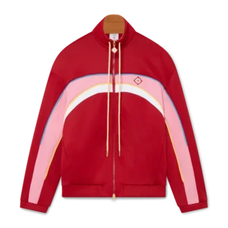 Chaqueta deportiva oversize de tricot