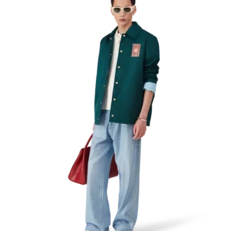 Chaqueta Stadium con logotipo gótico