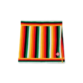 Falda de rizo a rayas Falda de rizo a rayas