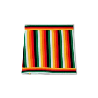 Falda de rizo a rayas Falda de rizo a rayas