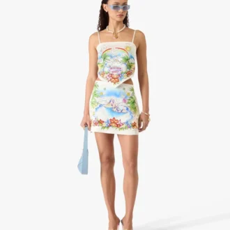 Falda de satén de seda Better Days