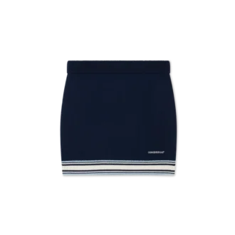 Falda de tenis de punto de merino