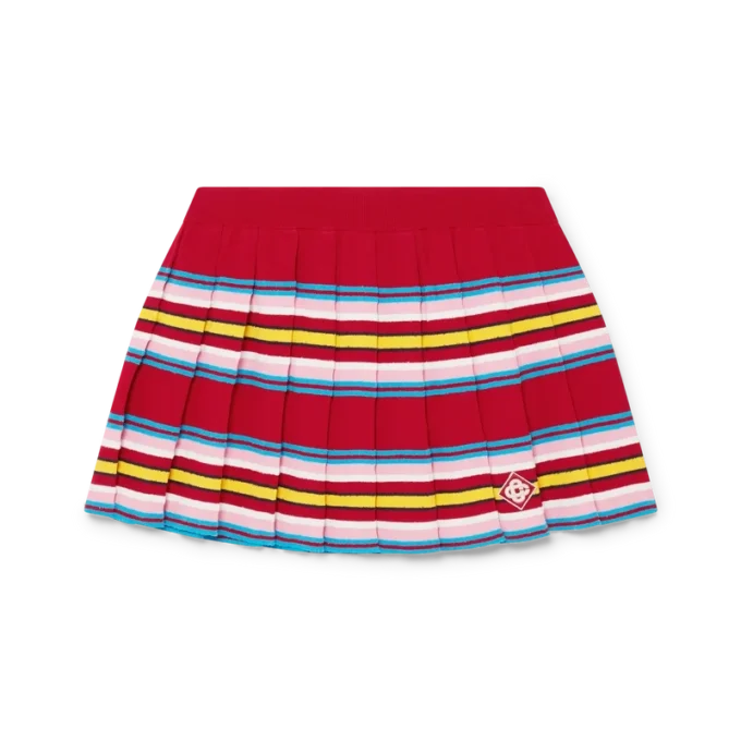 Falda plisada a rayas Falda plisada a rayas