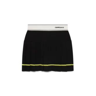 Falda plisada a rayas