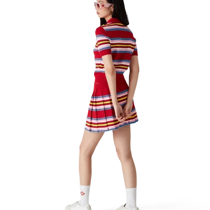 Falda plisada a rayas Falda plisada a rayas