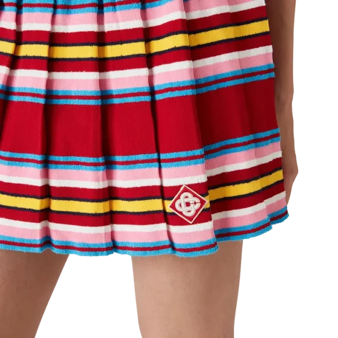 Falda plisada a rayas Falda plisada a rayas