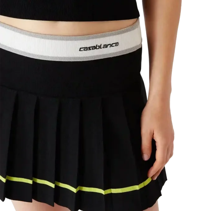 Falda plisada a rayas Falda plisada a rayas