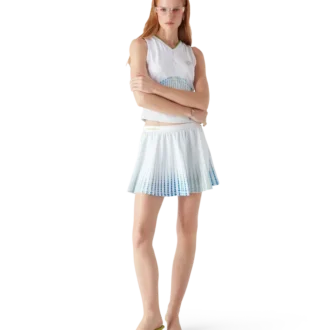 Falda Racer con estampado de tenis