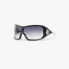 Gafas de sol Black Outline Shield