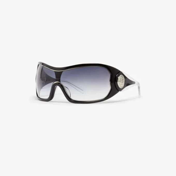 Gafas de sol Black Outline Shield