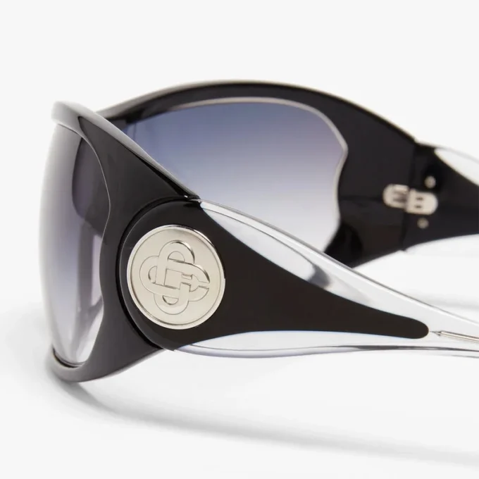 Gafas de sol Black Outline Shield