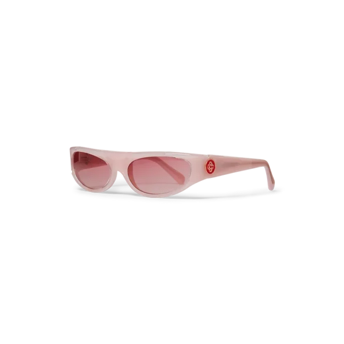 Gafas de sol deportivas rosas