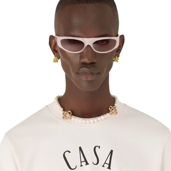 Gafas de sol deportivas rosas