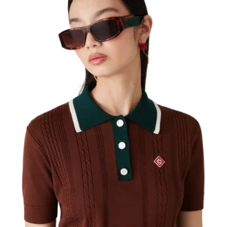 Gafas de sol rectangulares en carey