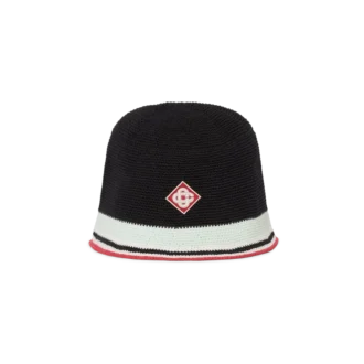 Gorro de ganchillo a rayas