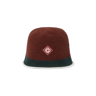 Gorro de ganchillo a rayas