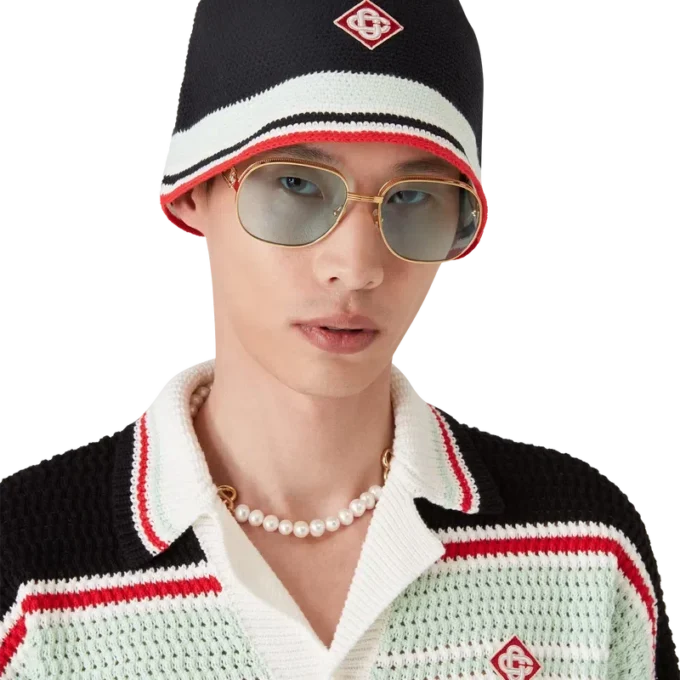 Gorro de ganchillo a rayas Gorro de ganchillo a rayas