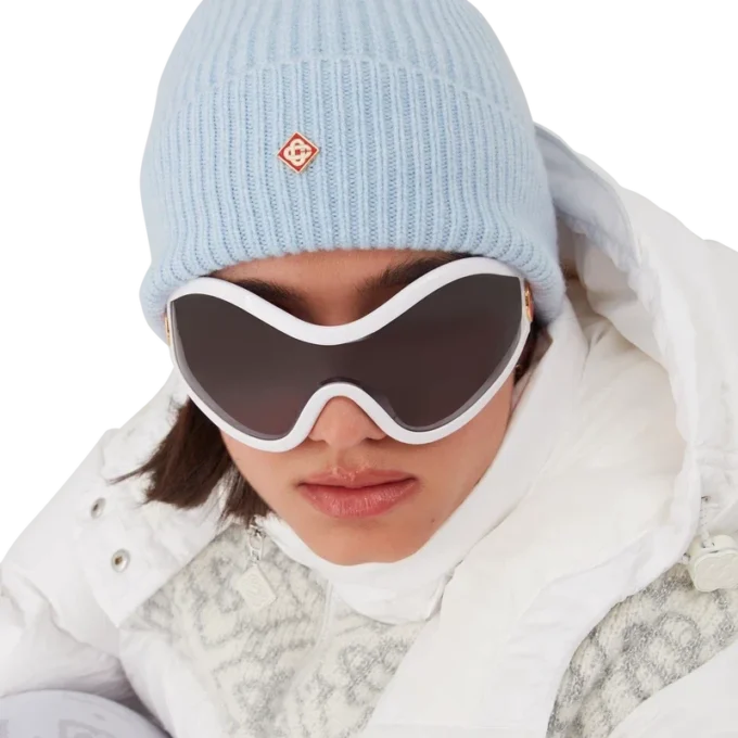 Gorro de punto elástico de lana Gorro de punto elástico de lana