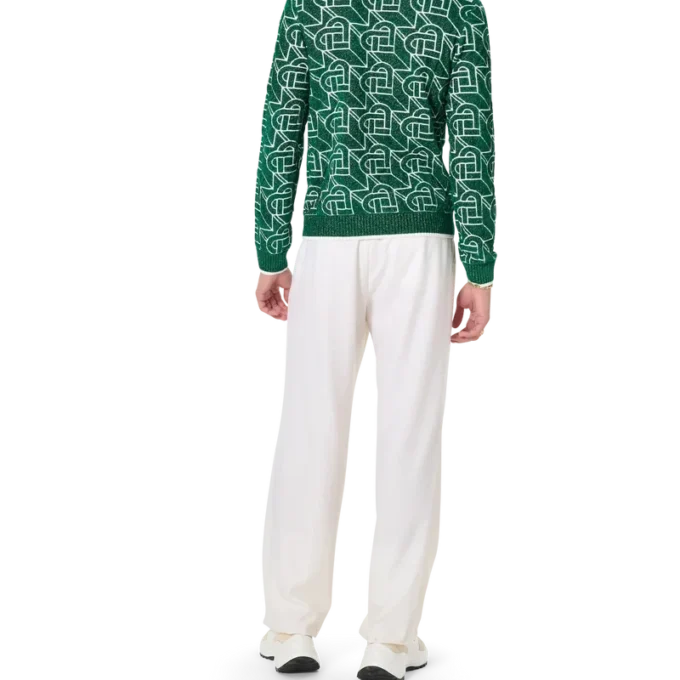 Jersey con monograma de corazones