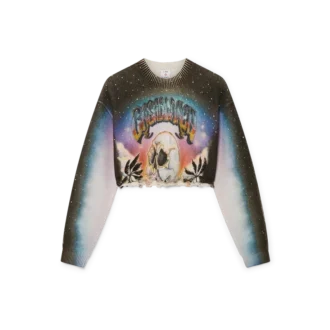 Jersey corto de mezcla de cachemira de La Pramonition