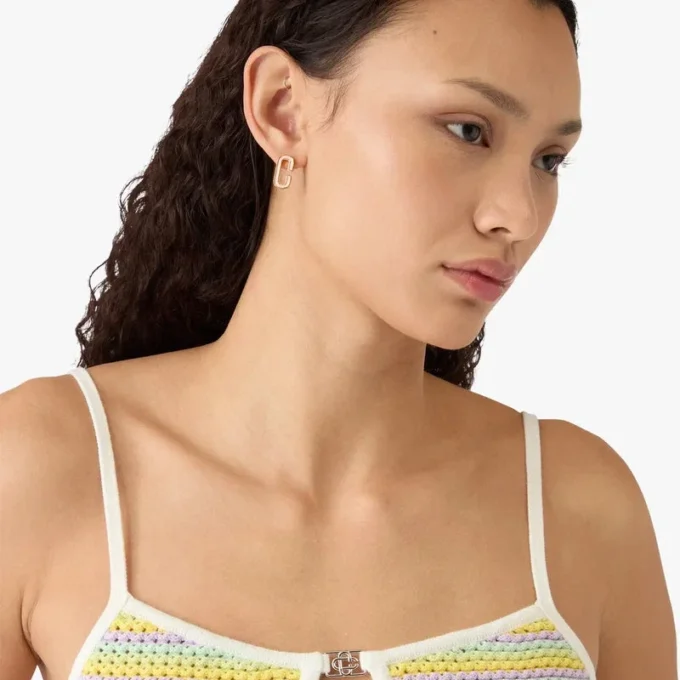 Minivestido a rayas Bourgeois