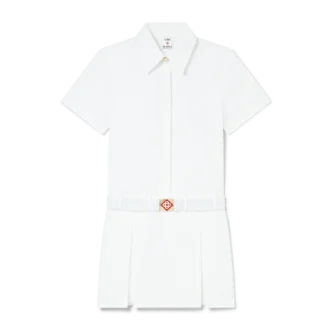 Minivestido de tenis plisado