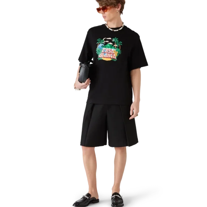 Mocasín sin cordones Bamboo negro Mocasín sin cordones Bamboo negro