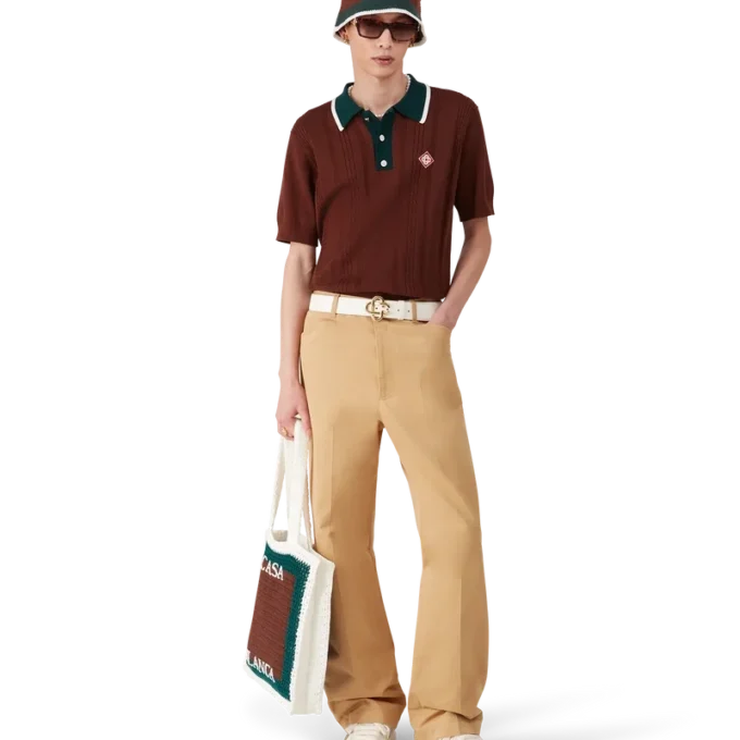 Pantalones chino de algodón