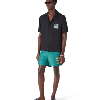 Pantalones cortos con bordado Casa