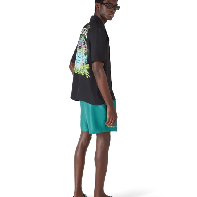 Pantalones cortos con bordado Casa