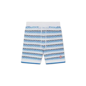 Pantalones cortos con costura plisada