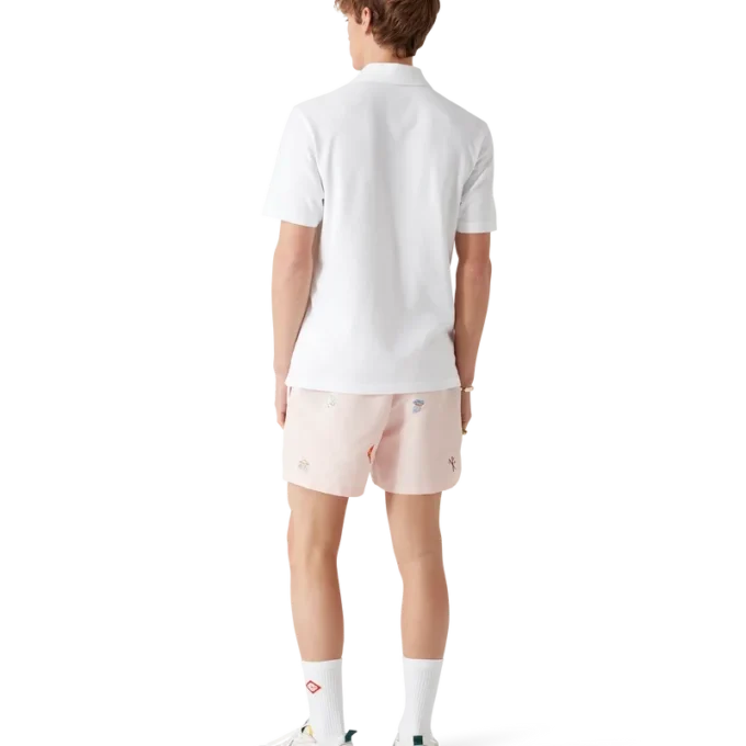 Pantalones cortos con motivo bordado Pantalones cortos con motivo bordado