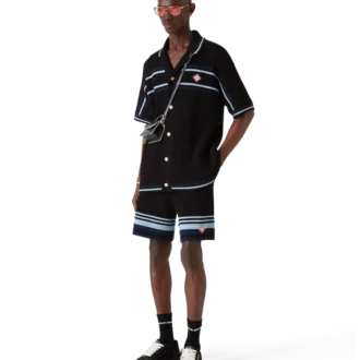 Pantalones cortos de algodón de ganchillo