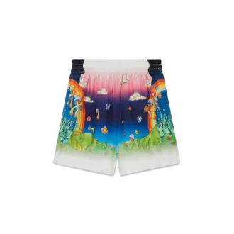 Pantalones cortos de seda La Musique