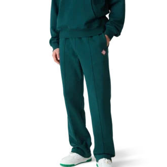 Pantalones de chándal con monograma jacquard