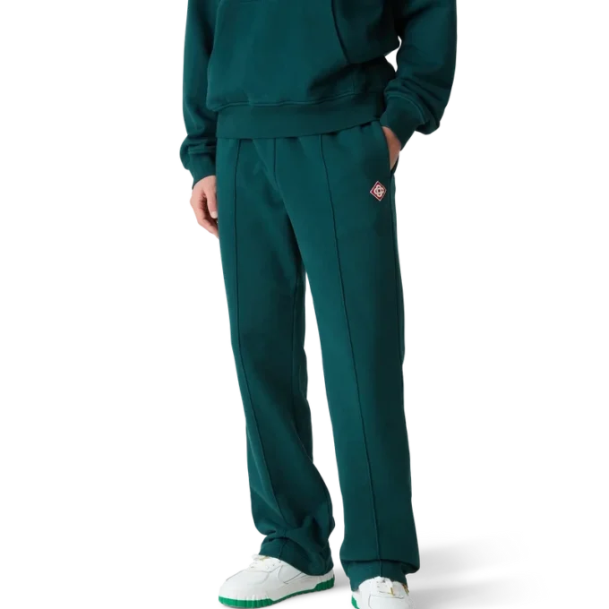 Pantalones de chándal con monograma jacquard