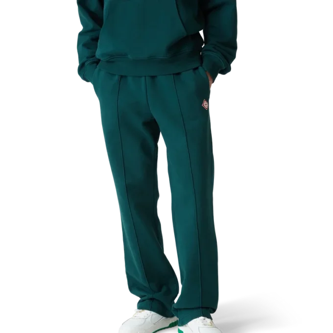 Pantalones de chándal con monograma jacquard