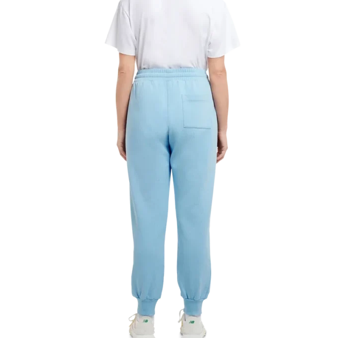 Pantalones de chándal con parche con el logotipo azul