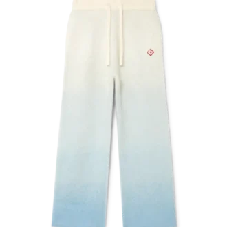 Pantalones de mohair con degradado difuminado