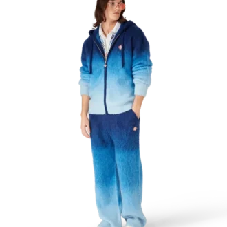 Pantalones de mohair degradado