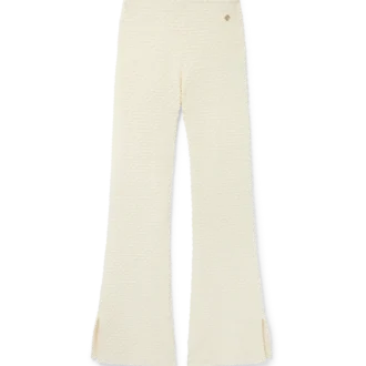 Pantalones de punto texturizado