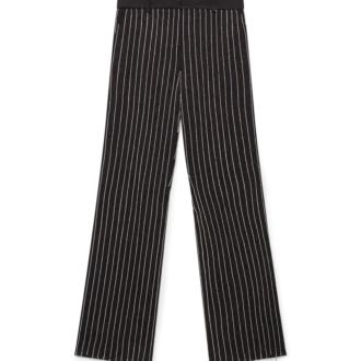 Pantalones de sastrería con adornos de cristales