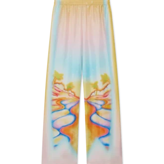 Pantalones de seda Psychedelic Nirvana